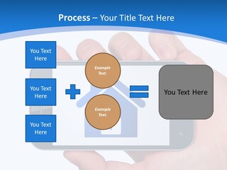 Smart Home In A Smartphone PowerPoint Template