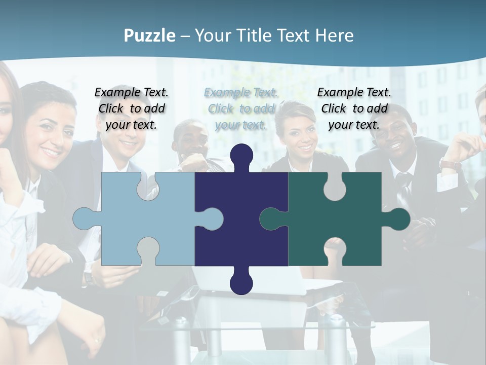 Team Discussion Of The Project PowerPoint Template
