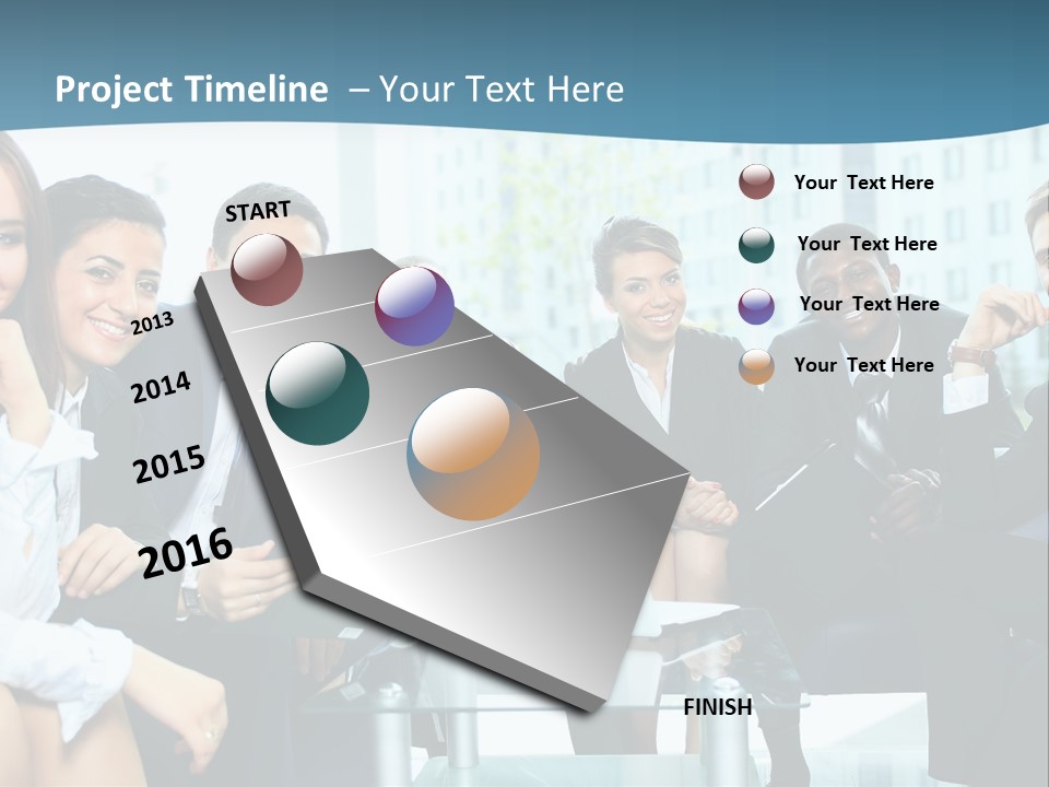 Team Discussion Of The Project PowerPoint Template