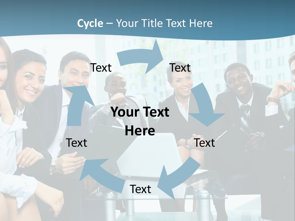 Team Discussion Of The Project PowerPoint Template