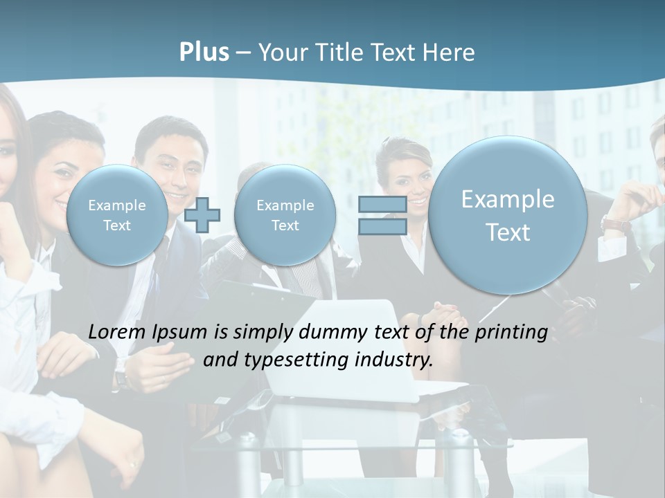 Team Discussion Of The Project PowerPoint Template