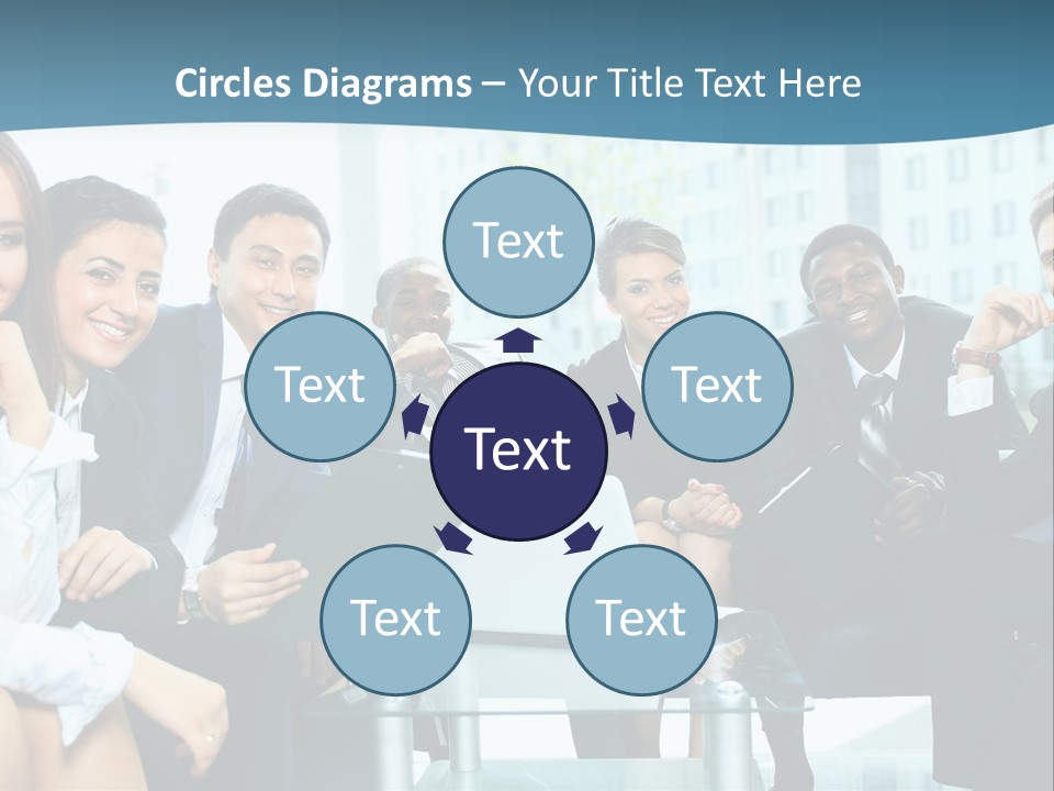 Team Discussion Of The Project PowerPoint Template