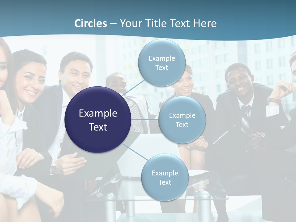Team Discussion Of The Project PowerPoint Template