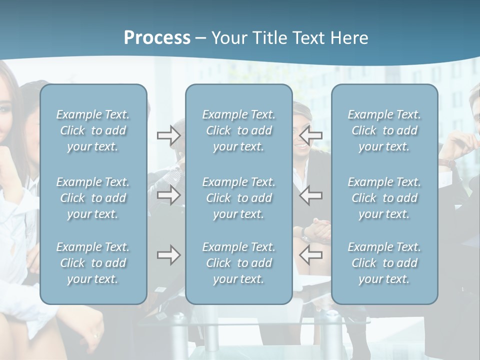 Team Discussion Of The Project PowerPoint Template