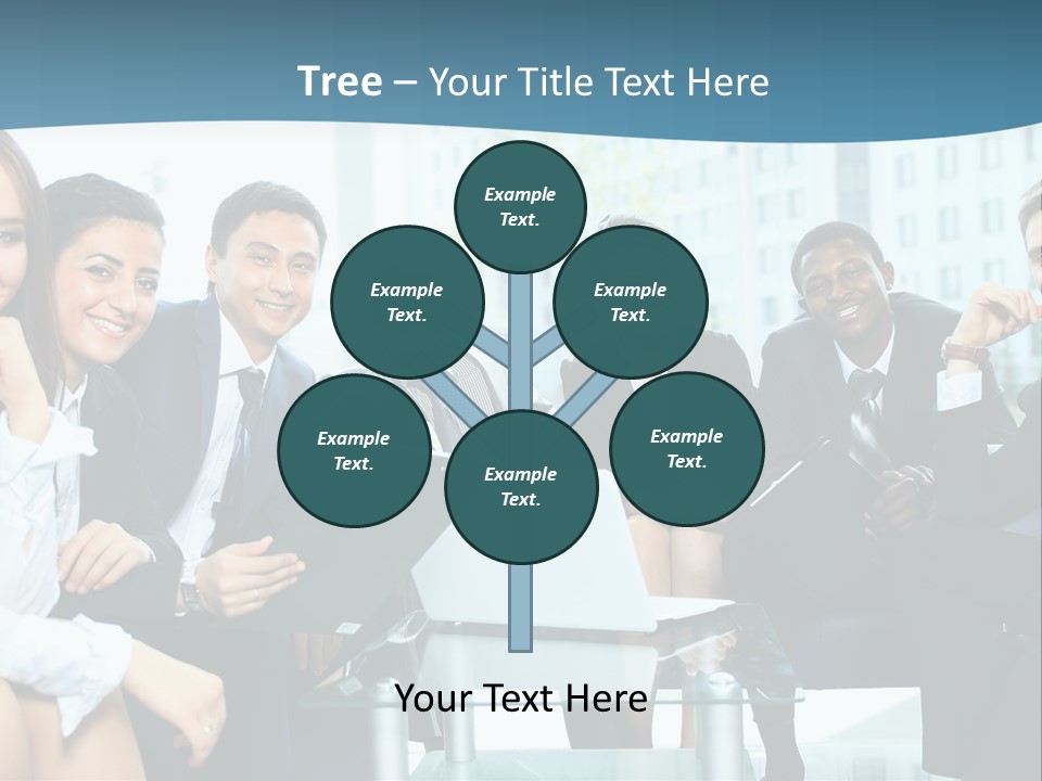 Team Discussion Of The Project PowerPoint Template