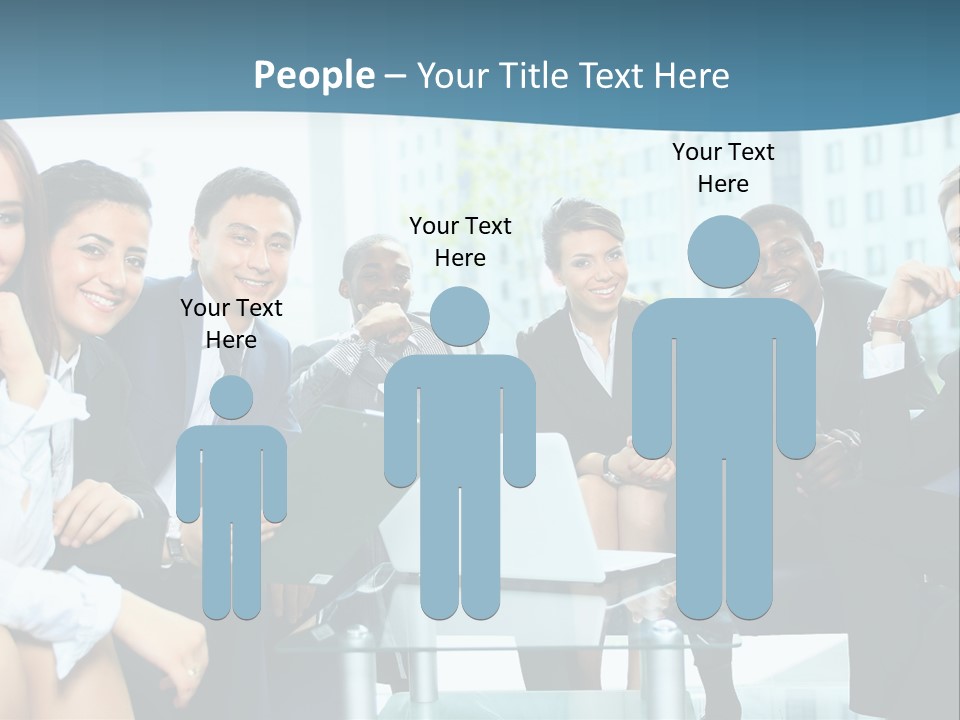 Team Discussion Of The Project PowerPoint Template