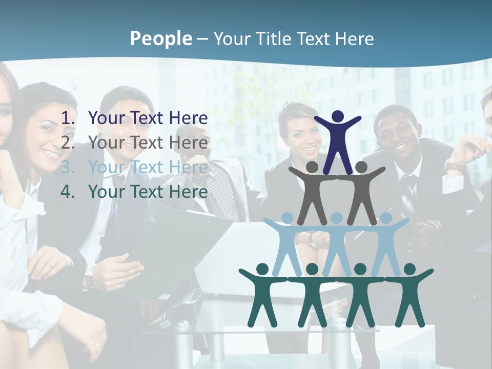 Team Discussion Of The Project PowerPoint Template