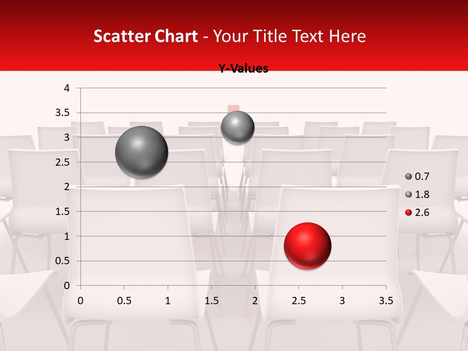 Chairs At The Conference PowerPoint Template