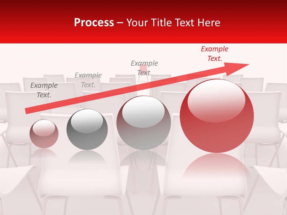 Chairs At The Conference PowerPoint Template
