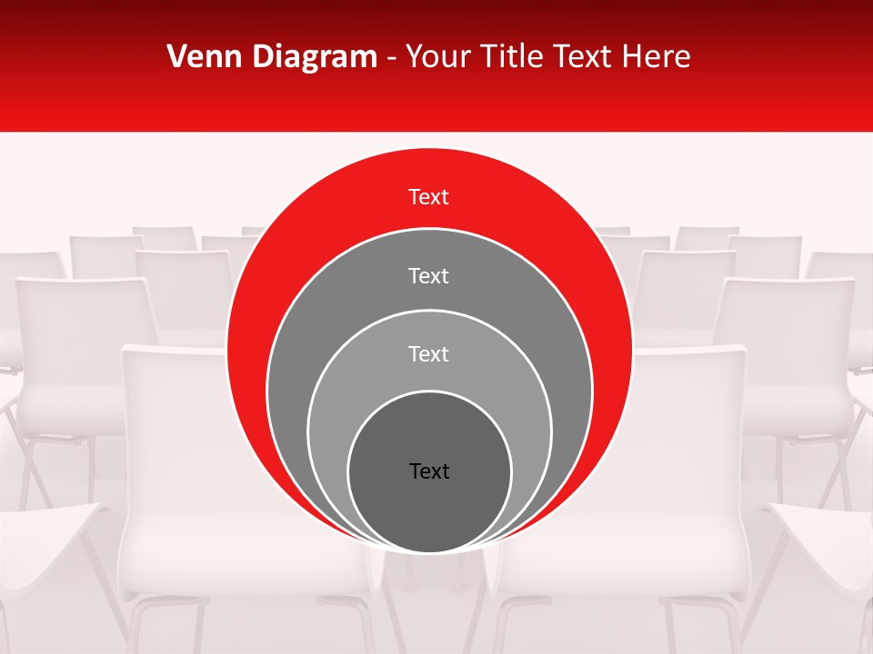 Chairs At The Conference PowerPoint Template