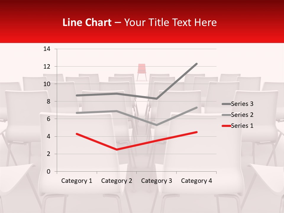 Chairs At The Conference PowerPoint Template