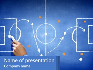 Football Strategy Planning PowerPoint Template