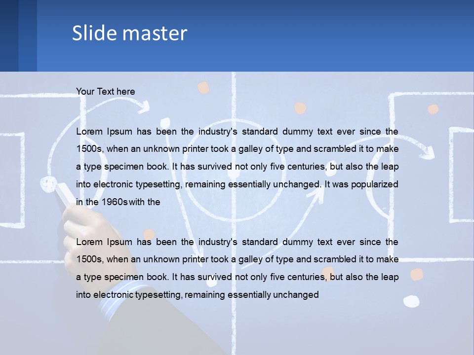 Football Strategy Planning PowerPoint Template