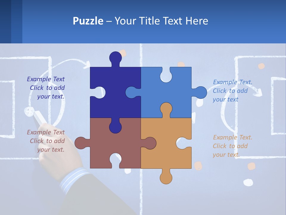 Football Strategy Planning PowerPoint Template