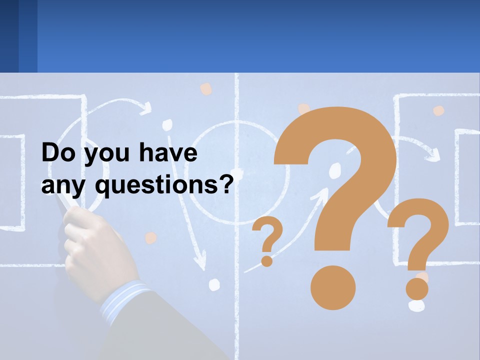 Football Strategy Planning PowerPoint Template