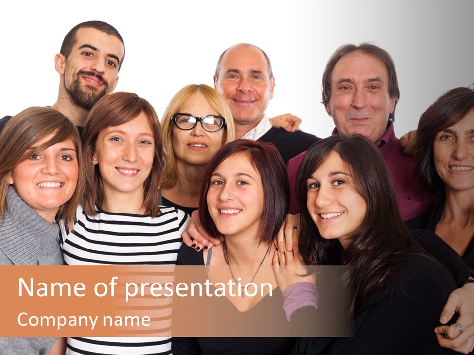 Family Photo PowerPoint Template