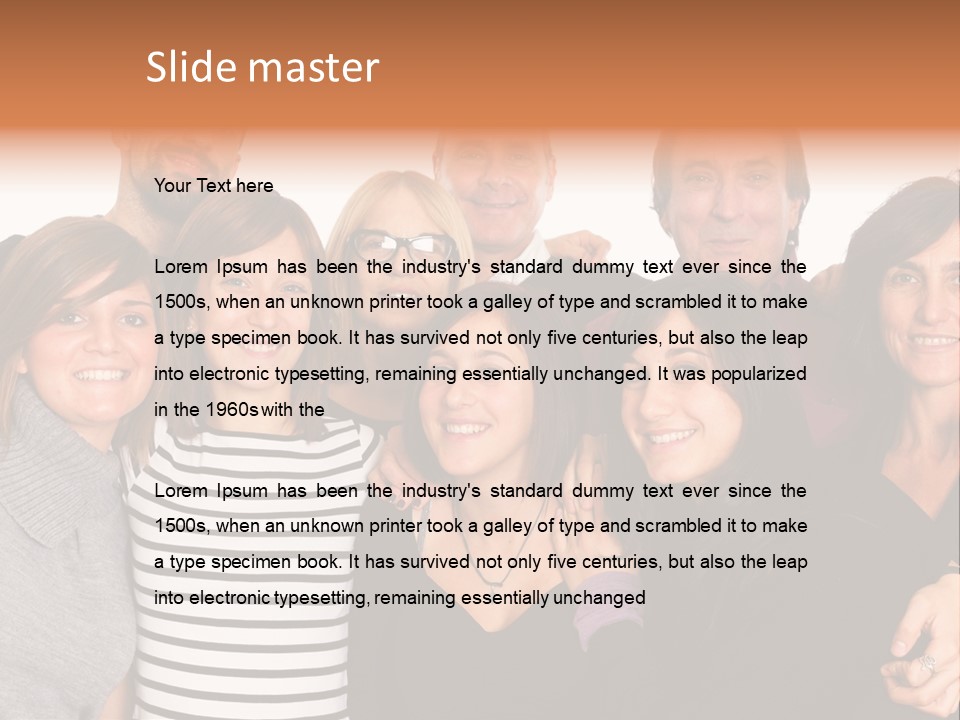 Family Photo PowerPoint Template