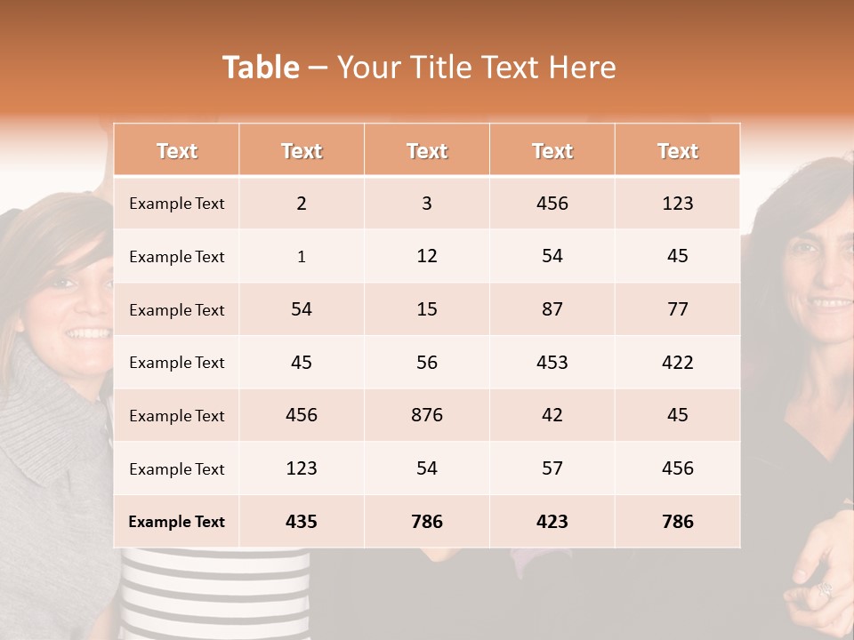 Family Photo PowerPoint Template