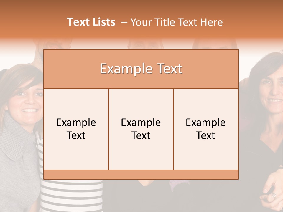 Family Photo PowerPoint Template