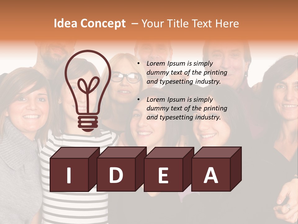 Family Photo PowerPoint Template