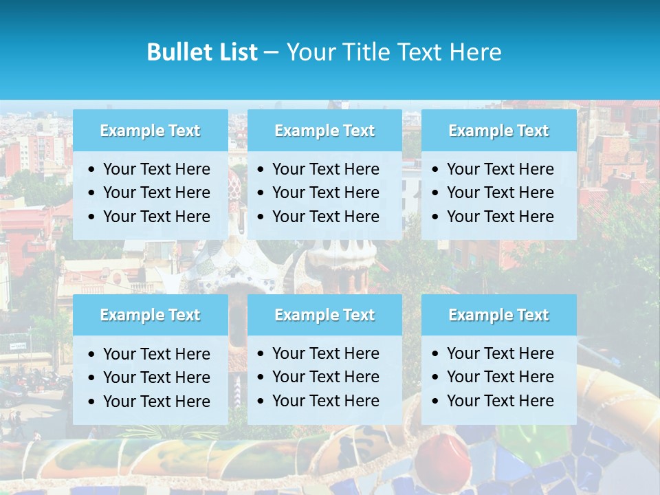 City For Tourists PowerPoint Template