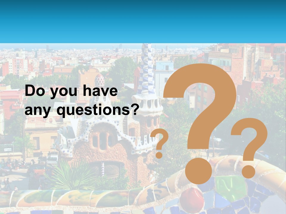 City For Tourists PowerPoint Template