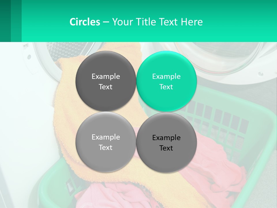 Clothes After Washing PowerPoint Template