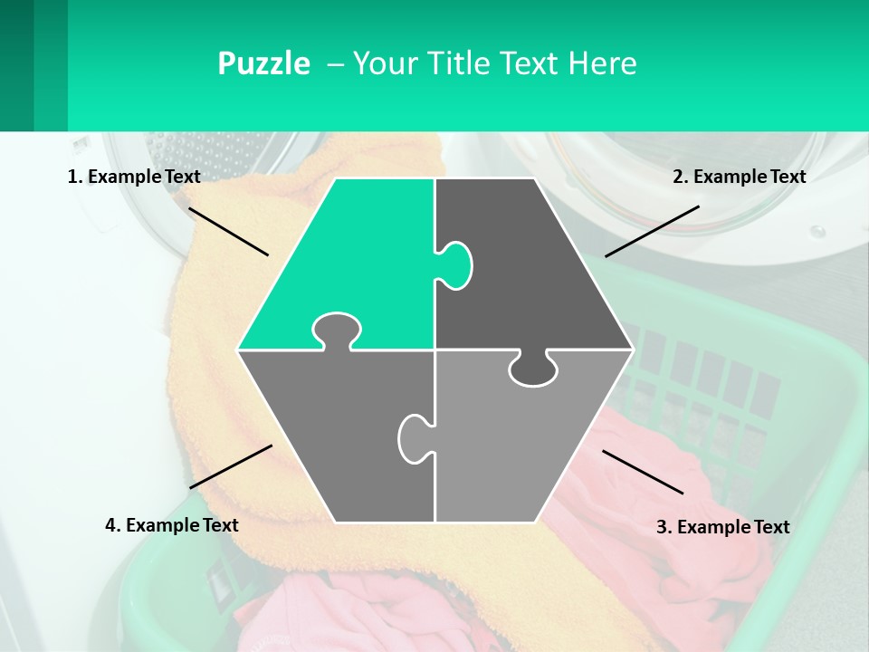 Clothes After Washing PowerPoint Template