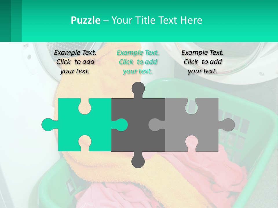 Clothes After Washing PowerPoint Template