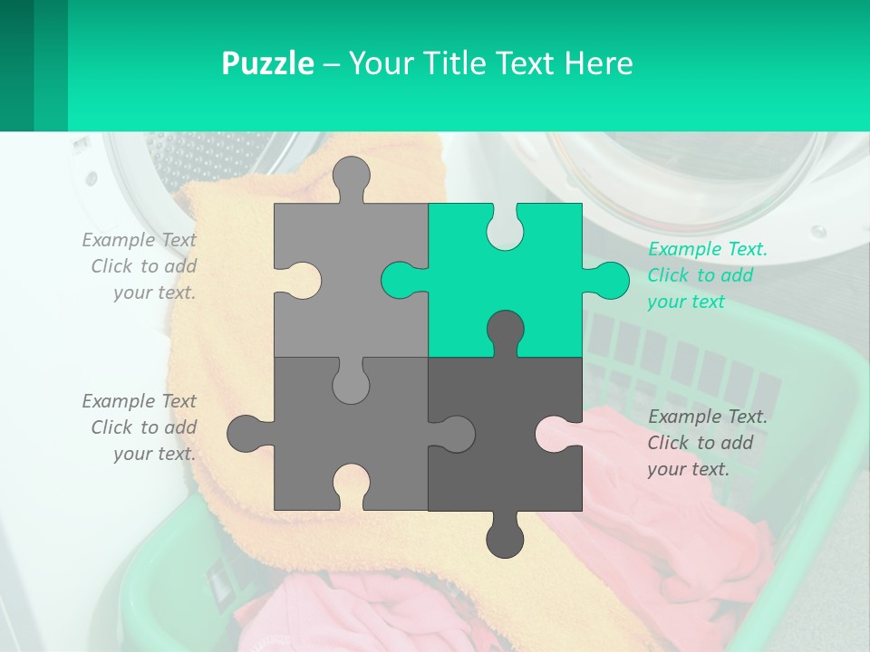 Clothes After Washing PowerPoint Template