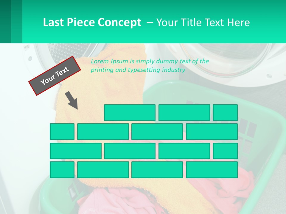 Clothes After Washing PowerPoint Template