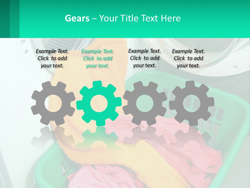 Clothes After Washing PowerPoint Template