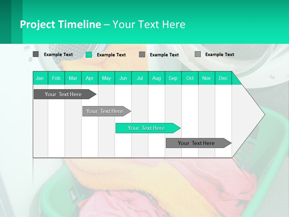 Clothes After Washing PowerPoint Template