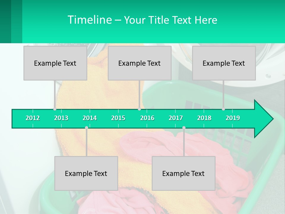Clothes After Washing PowerPoint Template