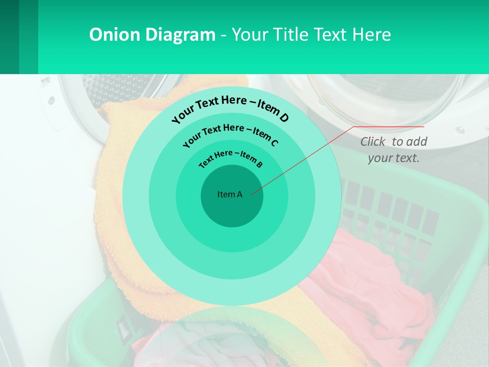 Clothes After Washing PowerPoint Template