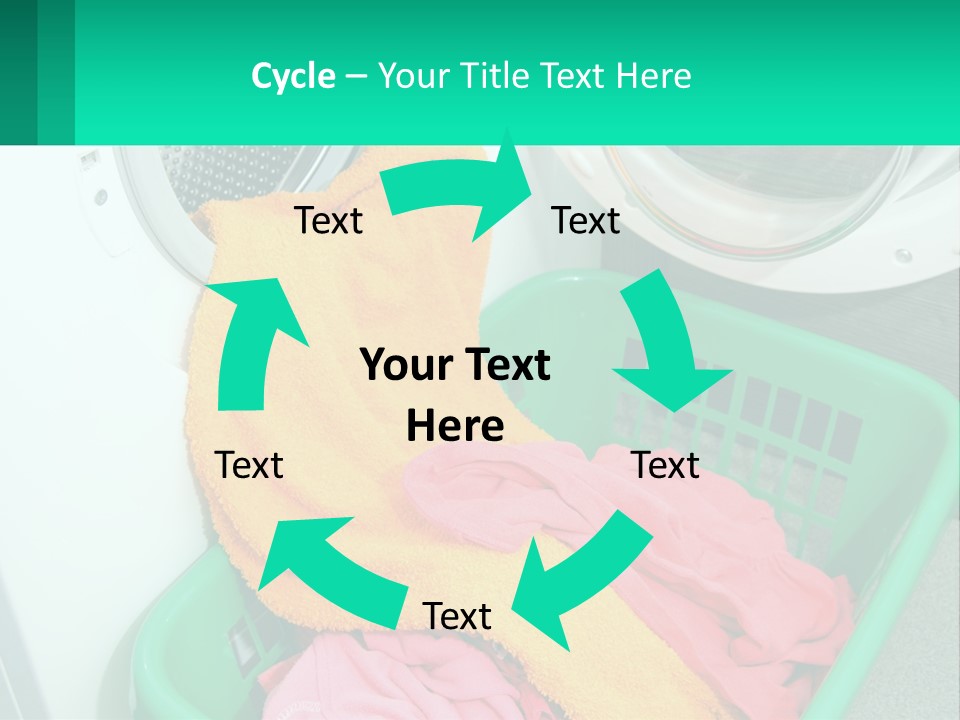 Clothes After Washing PowerPoint Template