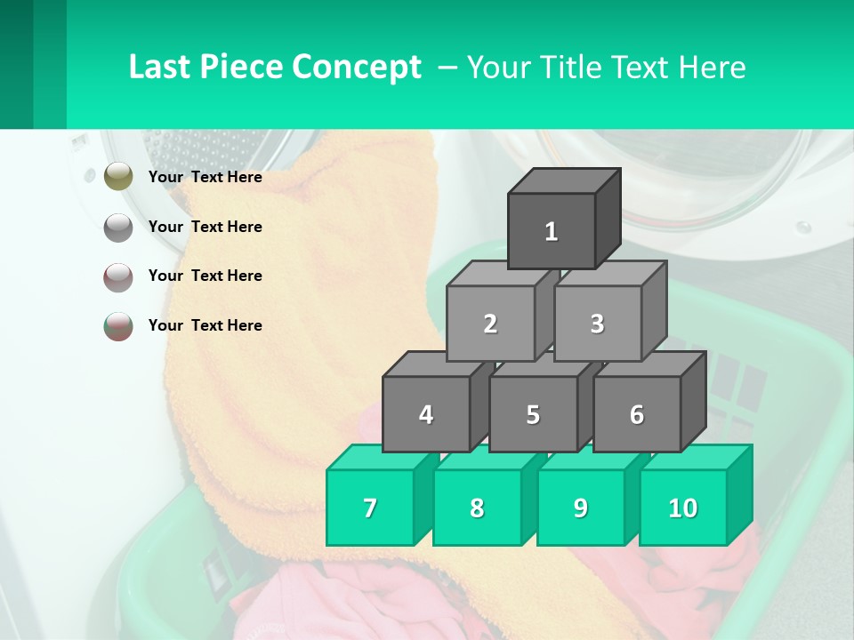 Clothes After Washing PowerPoint Template