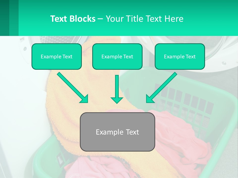 Clothes After Washing PowerPoint Template