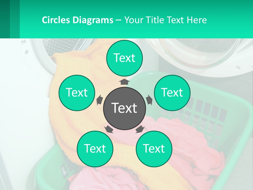 Clothes After Washing PowerPoint Template