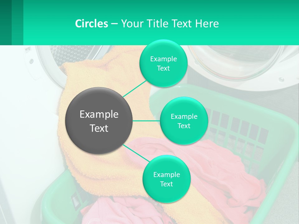 Clothes After Washing PowerPoint Template