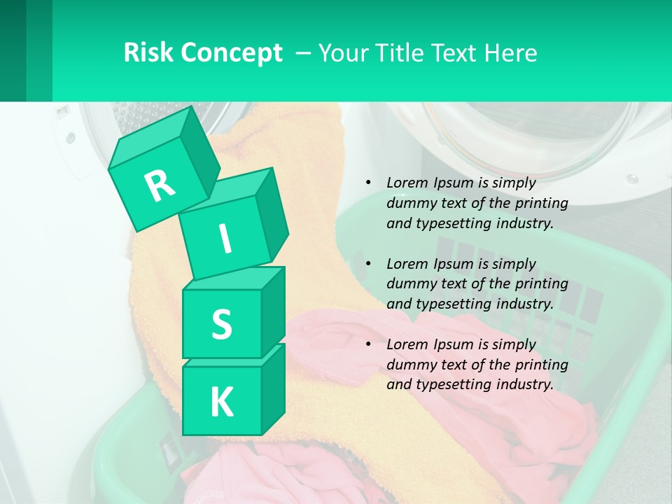 Clothes After Washing PowerPoint Template