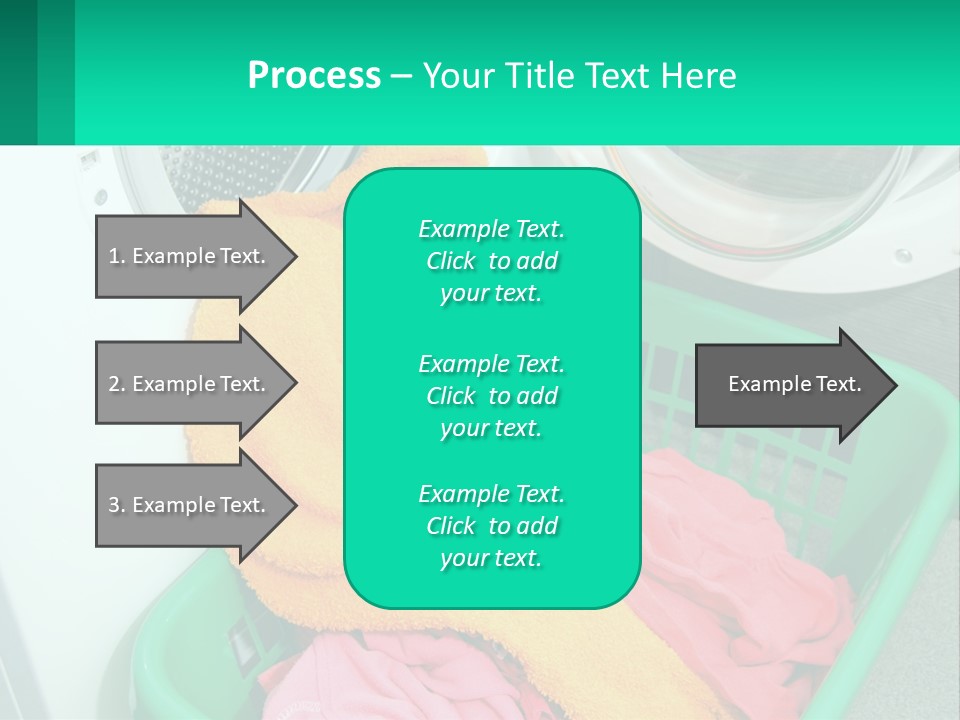 Clothes After Washing PowerPoint Template