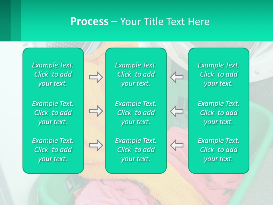Clothes After Washing PowerPoint Template