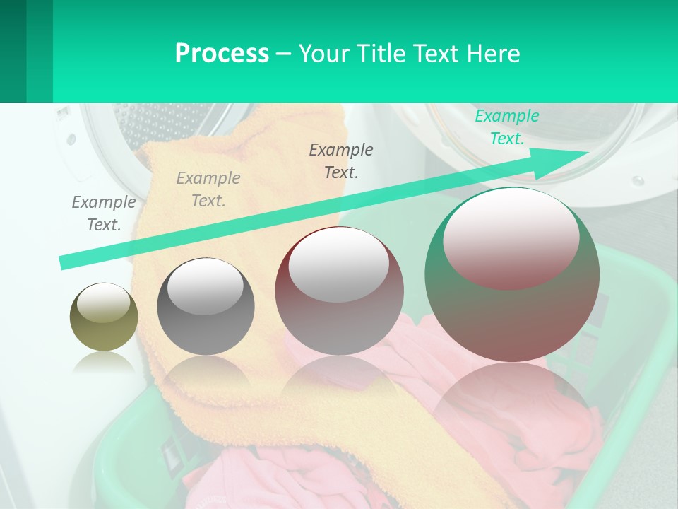 Clothes After Washing PowerPoint Template