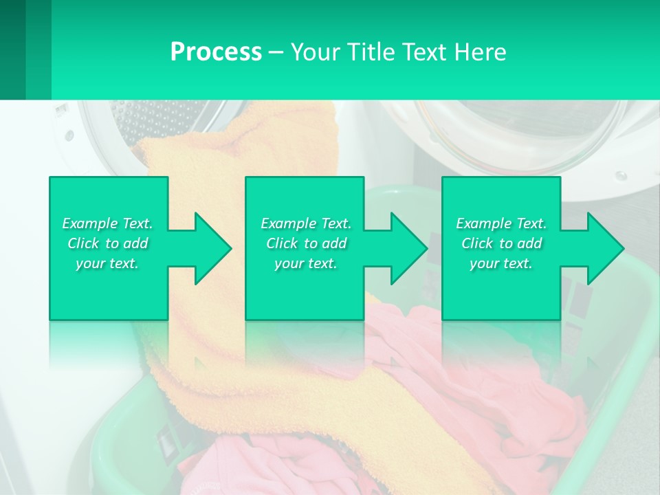 Clothes After Washing PowerPoint Template