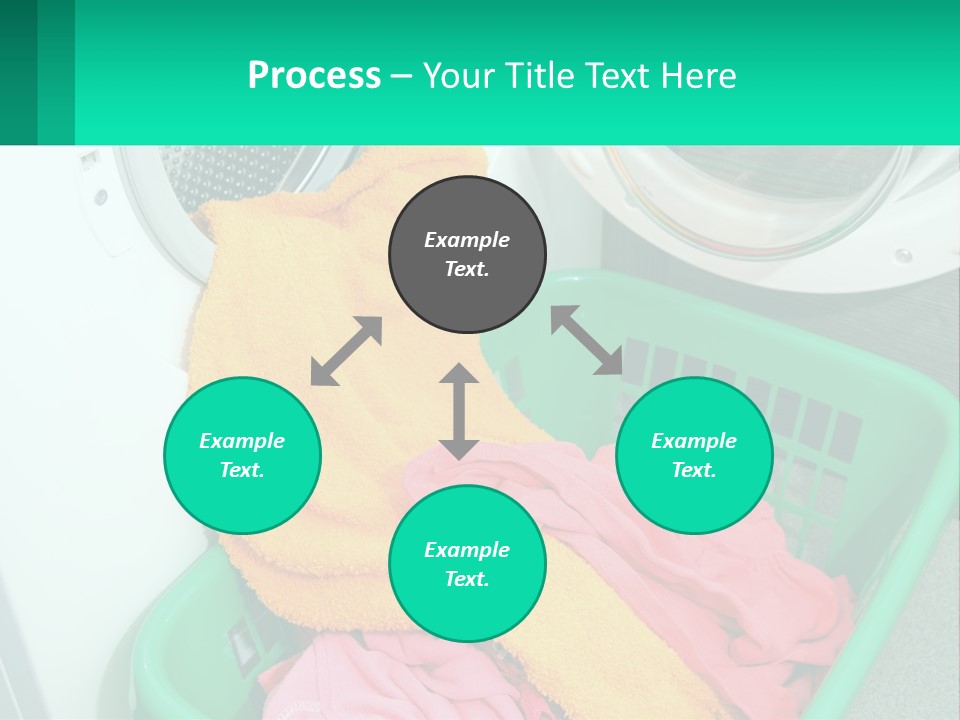 Clothes After Washing PowerPoint Template