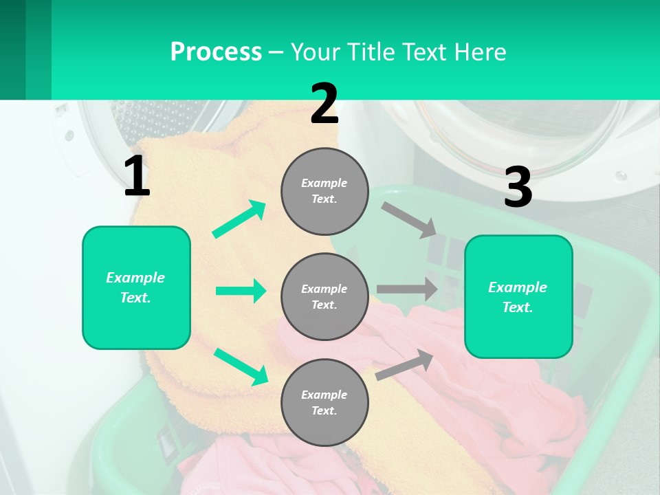 Clothes After Washing PowerPoint Template