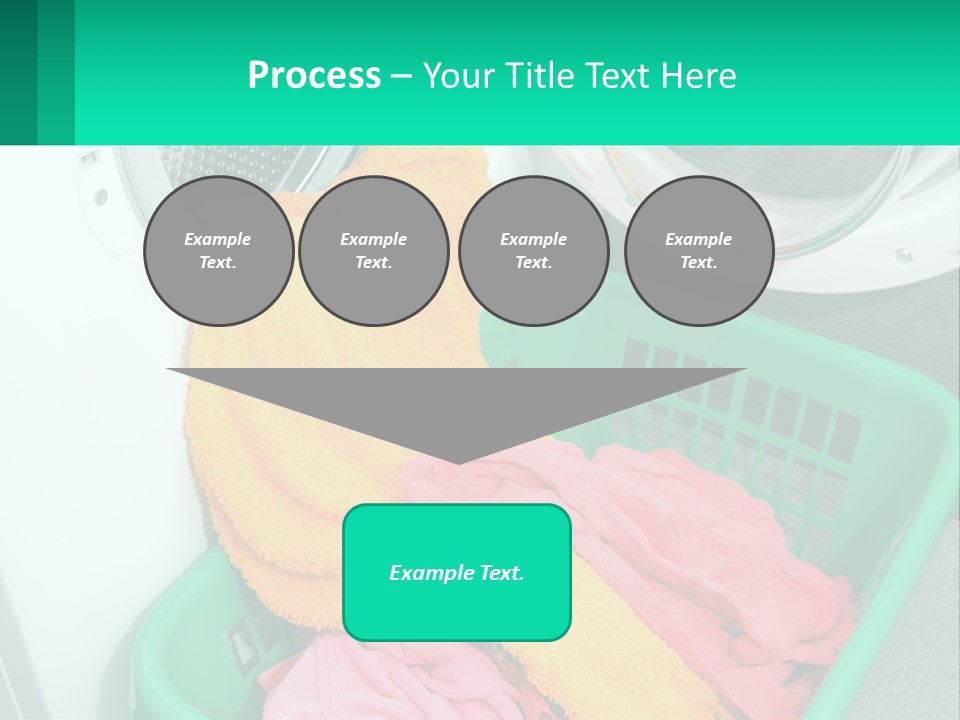 Clothes After Washing PowerPoint Template