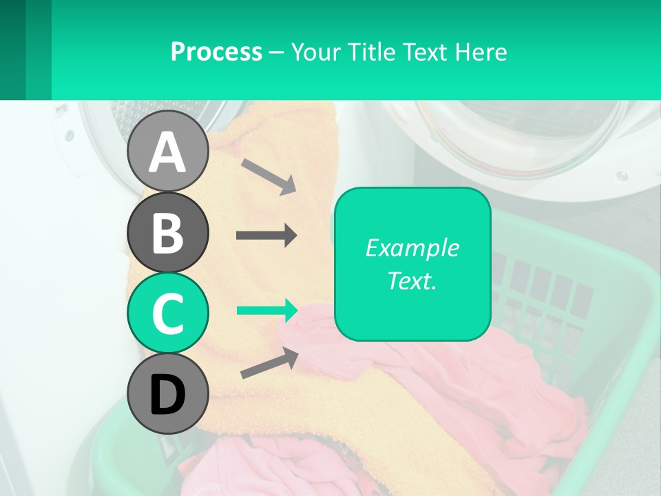 Clothes After Washing PowerPoint Template
