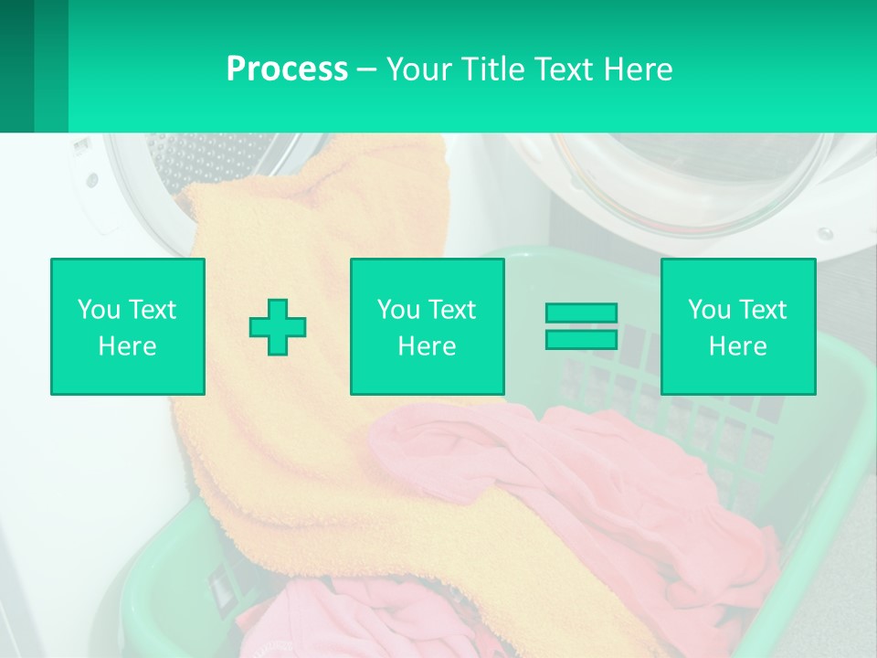 Clothes After Washing PowerPoint Template